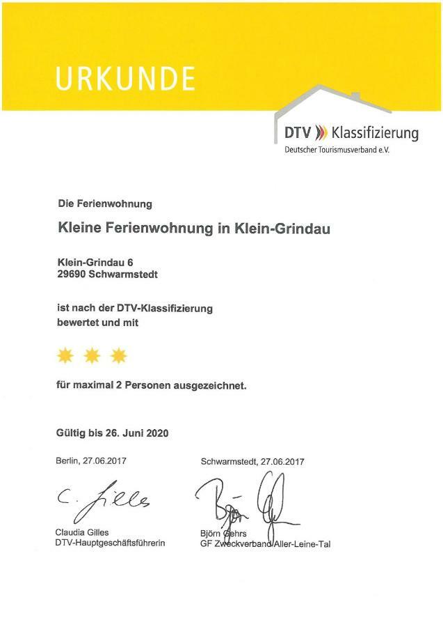 Fewos In Klein-Grindau Schwarmstedt Bagian luar foto